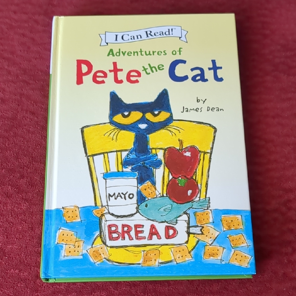Adventures of Pete the Cat by James Dean - Yellow Cover